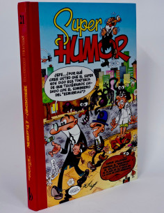 CÓMIC SUPER HUMOR MORTADELO Y FILEMÓN 21 QUINTA EDICIÓN...