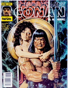 CÓMIC LA ESPADA SALVAJE DE CONAN 107 SERIE ORO FORUM...