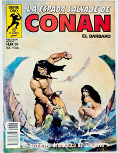 CÓMIC LA ESPADA SALVAJE DE CONAN 38 SERIE ORO FORUM...