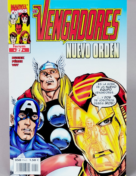 CÓMIC LOS VENGADORES 27 VOL.3 FORUM MARVEL VOLUMEN GRAPA DE KIOSCO