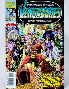 CÓMIC LOS VENGADORES 5 VOL.3 FORUM MARVEL VOLUMEN GRAPA...