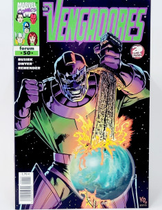CÓMIC LOS VENGADORES 50 VOL.3 FORUM MARVEL VOLUMEN GRAPA...
