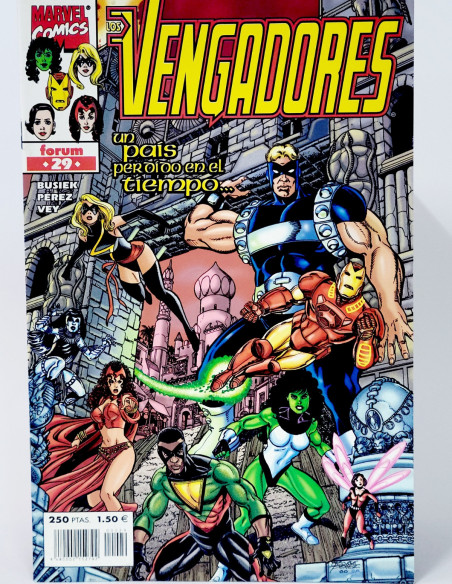 CÓMIC LOS VENGADORES 29 VOL.3 FORUM MARVEL VOLUMEN GRAPA DE KIOSCO
