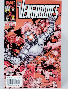 CÓMIC LOS VENGADORES 22 VOL.3 FORUM MARVEL VOLUMEN GRAPA...