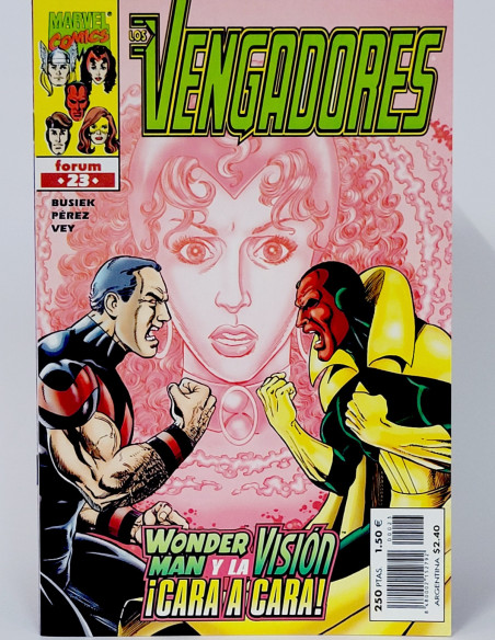 CÓMIC LOS VENGADORES 23 VOL.3 FORUM MARVEL VOLUMEN GRAPA DE KIOSCO