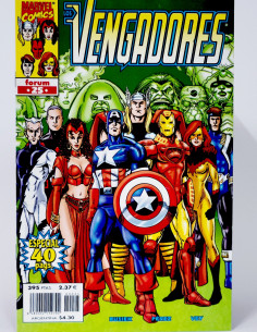 CÓMIC LOS VENGADORES 25 VOL.3 FORUM MARVEL VOLUMEN GRAPA...