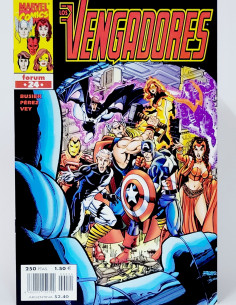 CÓMIC LOS VENGADORES 24 VOL.3 FORUM MARVEL VOLUMEN GRAPA...