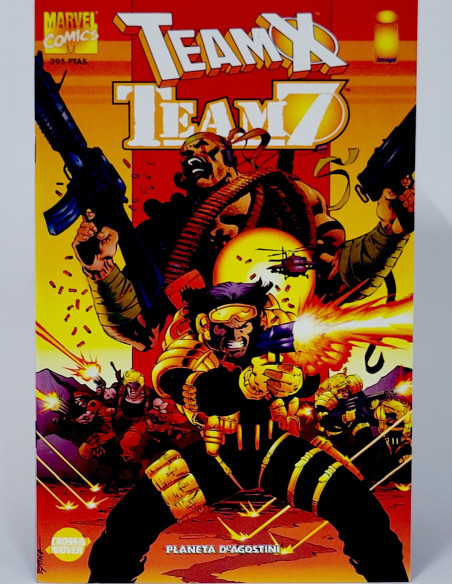 CÓMIC TEAM X TEAM 7 FORUM MARVEL PLANETA DEAGOSTINI GRAPA DE KIOSCO