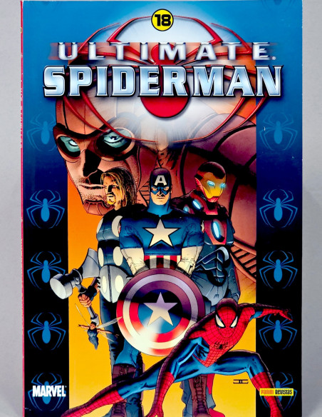 CÓMIC ULTIMATE SPIDERMAN 18 COLECCIONABLE (SPIDER-MAN) PANINI MARVEL BUEN ESTADO
