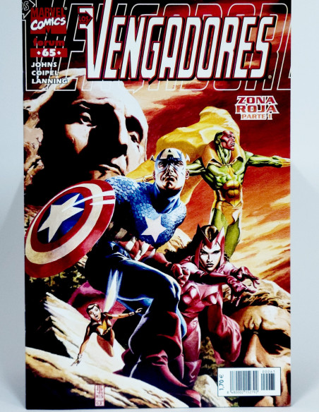 CÓMIC LOS VENGADORES 65 VOL.3 FORUM MARVEL VOLUMEN GRAPA DE KIOSCO