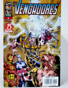 CÓMIC HEROES REBORN LOS VENGADORES 9 FORUM MARVEL GRAPA...