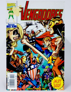 CÓMIC LOS VENGADORES 6 VOL.3 FORUM MARVEL VOLUMEN GRAPA...