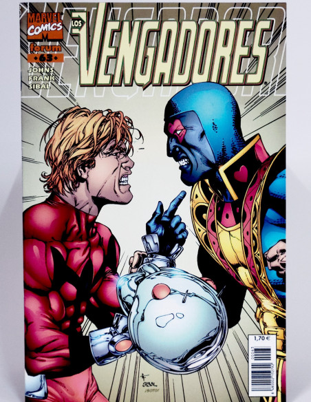 CÓMIC LOS VENGADORES 63 VOL.3 FORUM MARVEL VOLUMEN GRAPA DE KIOSCO