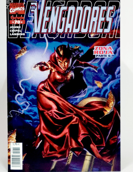 CÓMIC LOS VENGADORES 70 VOL.3 ZONA ROJA FORUM MARVEL VOLUMEN GRAPA DE KIOSCO