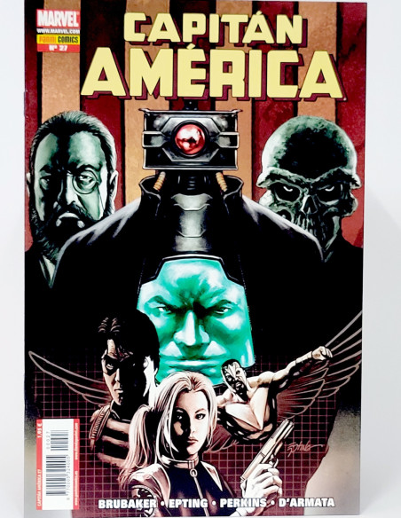 CÓMIC CAPITAN AMÉRICA 27 PANINI MARVEL GRAPA DE KIOSCO