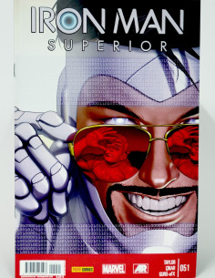 CÓMIC IRON MAN SUPERIOR 51 PANINI MARVEL GRAPA DE KIOSCO