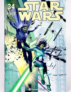 CÓMIC STAR WARS 34 PLANETA DEAGOSTINI PLANETA CÓMIC...