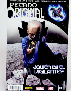 CÓMIC PECADO ORIGINAL 0 QUIEN ES EL VIGILANTE PANINI...
