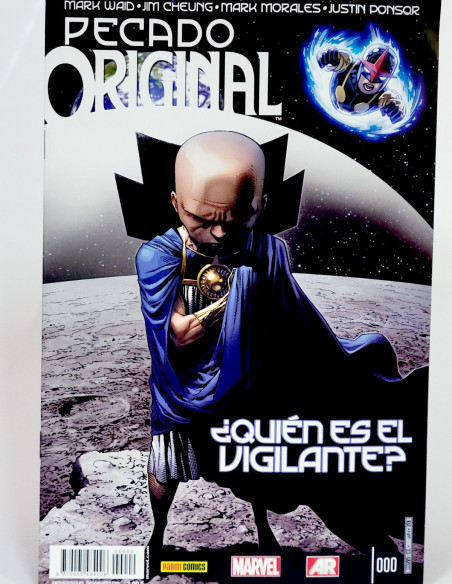 CÓMIC PECADO ORIGINAL 0 QUIEN ES EL VIGILANTE PANINI MARVEL GRAPA DE KIOSCO