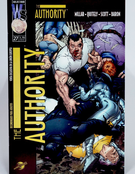 CÓMIC THE AUTHORITY 27 WORLD PLANETA DEAGOSTINI MARVEL GRAPA DE KIOSCO