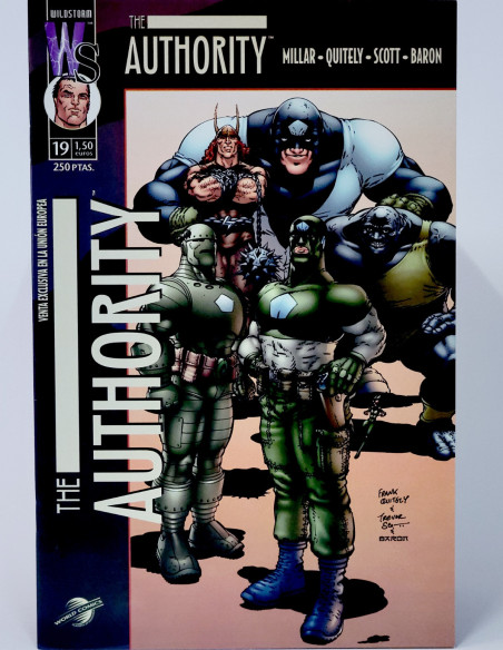 CÓMIC THE AUTHORITY 19 WORLD PLANETA DEAGOSTINI MARVEL GRAPA DE KIOSCO