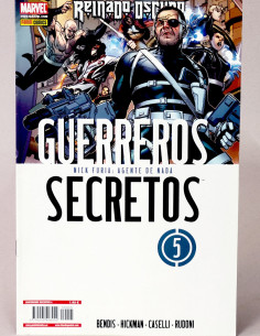 CÓMIC GERREROS SECRETOS 5 REINADO OSCURO PANINI MARVEL...