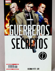 CÓMIC GERREROS SECRETOS 7 DIOS DEL MIEDO PANINI MARVEL...