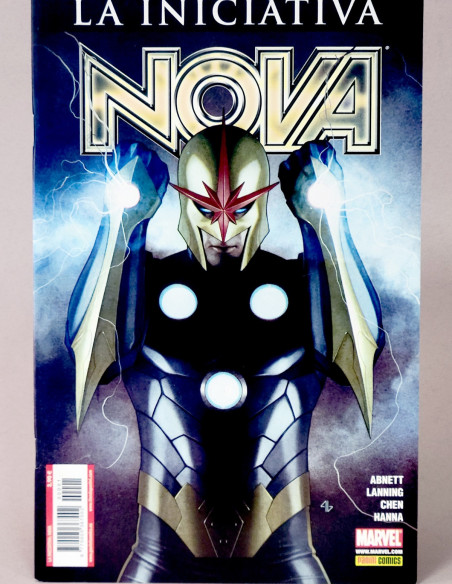 CÓMIC LA INICIATIVA NOVA ABRIL 2008 PANINI MARVEL GRAPA DE KIOSCO