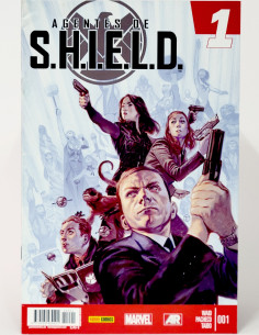 CÓMIC AGENTES DE SHIELD 1 PANINI MARVEL GRAPA EXCELENTE...