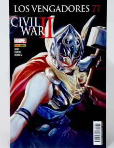 CÓMIC LOS VENGADORES 77 CIVIL WAR II PANINI MARVEL GRAPA...