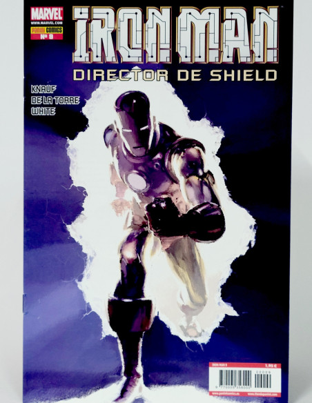 CÓMIC IRON MAN 9 DIRECTOR DE SHIELD PANINI MARVEL GRAPA EXCELENTE ESTADO