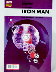 CÓMIC EL INVENCIBLE IRON MAN 33 PANINI MARVEL GRAPA...