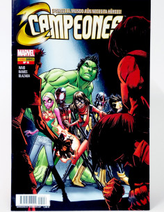 CÓMIC CAMPEONES 6 PANINI MARVEL GRAPA EXCELENTE ESTADO