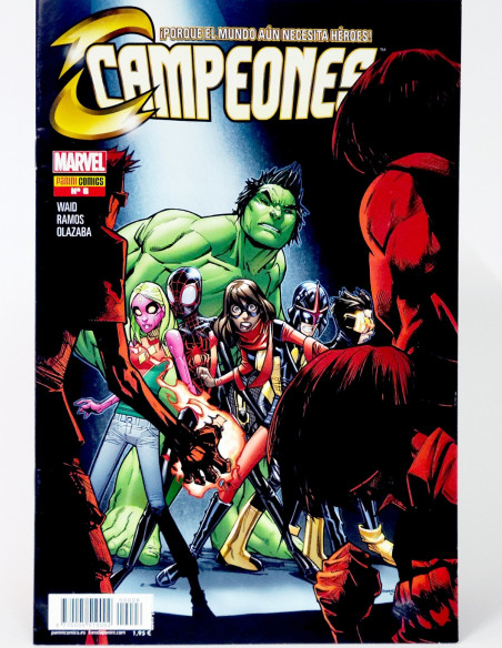 CÓMIC CAMPEONES 6 PANINI MARVEL GRAPA EXCELENTE ESTADO