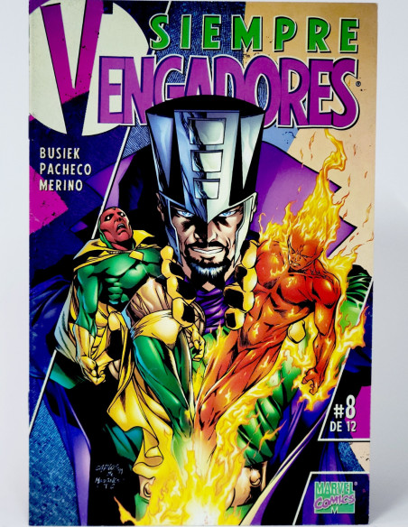 CÓMIC SIEMPRE VENGADORES 8 FORUM PLANETA DEAGOSTINI PANINI MARVEL GRAPA EXCELENTE ESTADO
