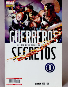 CÓMIC GERREROS SECRETOS 8 DIOS DEL MIEDO DIOS DE LA...
