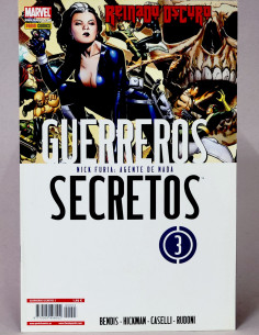 CÓMIC GERREROS SECRETOS 3 REINADO OSCURO NICK FURIA...