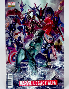 CÓMIC MARVEL LEGACY ALFA 1 PANINI MARVEL GRAPA EXCELENTE...