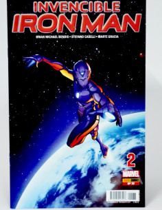 CÓMIC INVENCIBLE IRON MAN 77 PANINI MARVEL GRAPA...