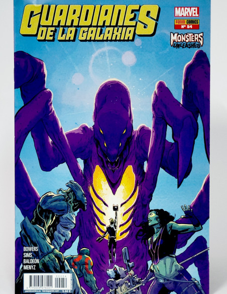 CÓMIC GUARDIANES DE LA GALAXIA 54 PANINI MARVEL GRAPA EXCELENTE ESTADO
