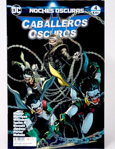 CÓMIC CABALLEROS OSCUROS 4 NOCHES OSCURAS DC ECC GRAPA EXCELENTE ESTADO