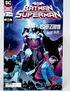 CÓMIC BATMAN SÚPERMAN 2 DC ECC GRAPA CASI EXCELENTE ESTADO