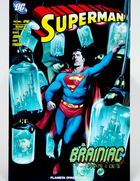 CÓMIC SUPERMAN 26 VOL.2 BRAINIAC JULIO 2009 DC PLANETA DEAGOSTINI GRAPA CASI EXCELENTE ESTADO