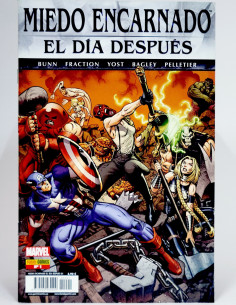 CÓMIC MIEDO ENCARNADO EL DIA DESPUÉS 1 PANINI MARVEL...