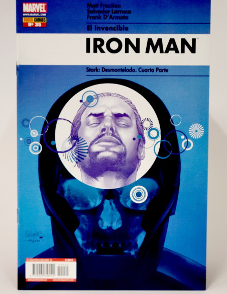CÓMIC EL INVENCIBLE IRON MAN 35 PANINI MARVEL GRAPA CASI EXCELENTE ESTADO