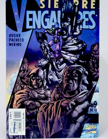 CÓMIC SIEMPRE VENGADORES 9 FORUM PLANETA DEAGOSTINI PANINI MARVEL GRAPA CASI EXCELENTE ESTADO