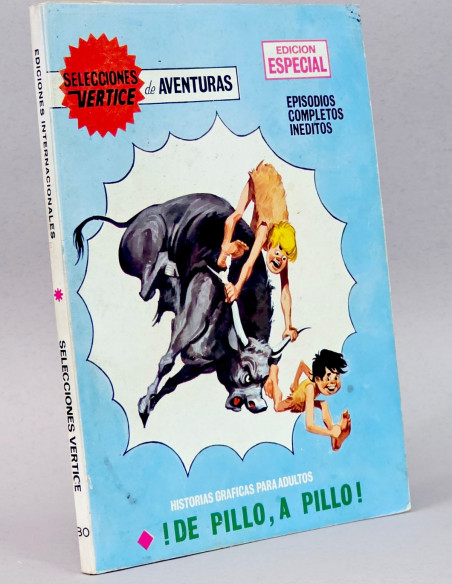 CÓMIC SELECCIONES VERTICE 80 DE PILLO A PILLO TACO HERMANOS WILD CASI EXCELENTE ESTADO ESTADO