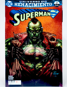 CÓMIC SUPERMAN 7 UNIVERSO DC RENACIMIENTO DC ECC MUY BUEN...
