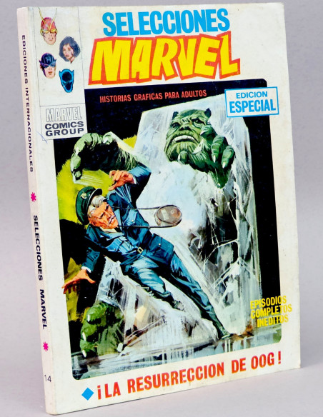 CÓMIC SELECCIONES MARVEL 14 LA RESURRECCIÓN DE OOG TACO MUY BUEN ESTADO