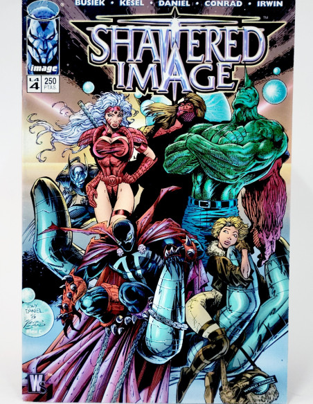 CÓMIC SHATTERED IMAGE 4 PLANETA DEAGOSTINI MARVEL MUY BUEN ESTADO